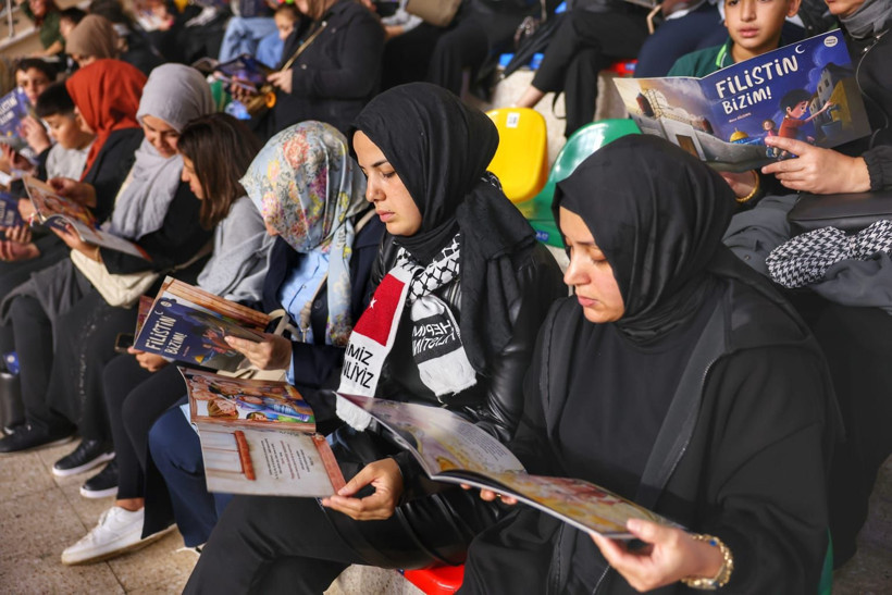 4500 çocuk ve 4500 anne ile rekor kırıldı; Filistin adını duyan Guinness, projeden çekildi! - Resim: 11