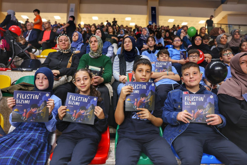 4500 çocuk ve 4500 anne ile rekor kırıldı; Filistin adını duyan Guinness, projeden çekildi! - Resim: 5