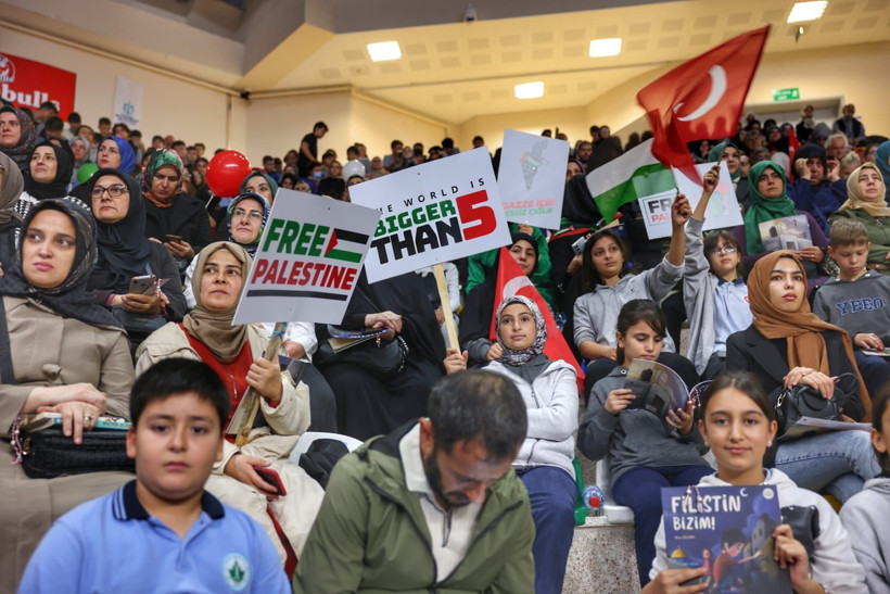 4500 çocuk ve 4500 anne ile rekor kırıldı; Filistin adını duyan Guinness, projeden çekildi! - Resim: 8