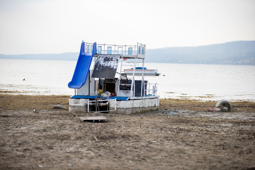 Sapanca Gölü, tarihinin en düşük seviyesine geriledi - Resim: 2