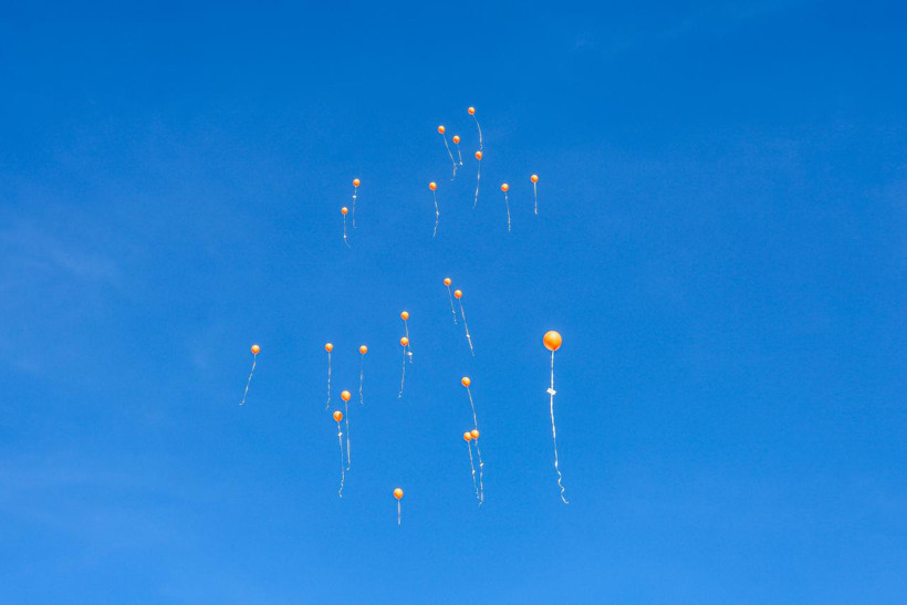 UlaşımPark'tan lösemi servisine anlamlı ziyaret... Gökyüzü bolanlarla renklendi - Resim : 4