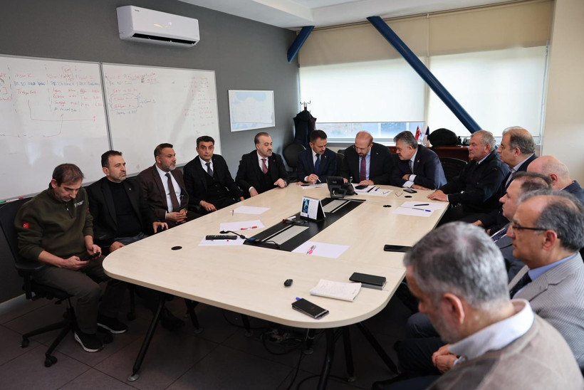 Şahin Talus, Darıca Kriz Merkezi'ni ziyaret etti: Yüzde 85'e ulaşması hedefleniyor - Resim : 1