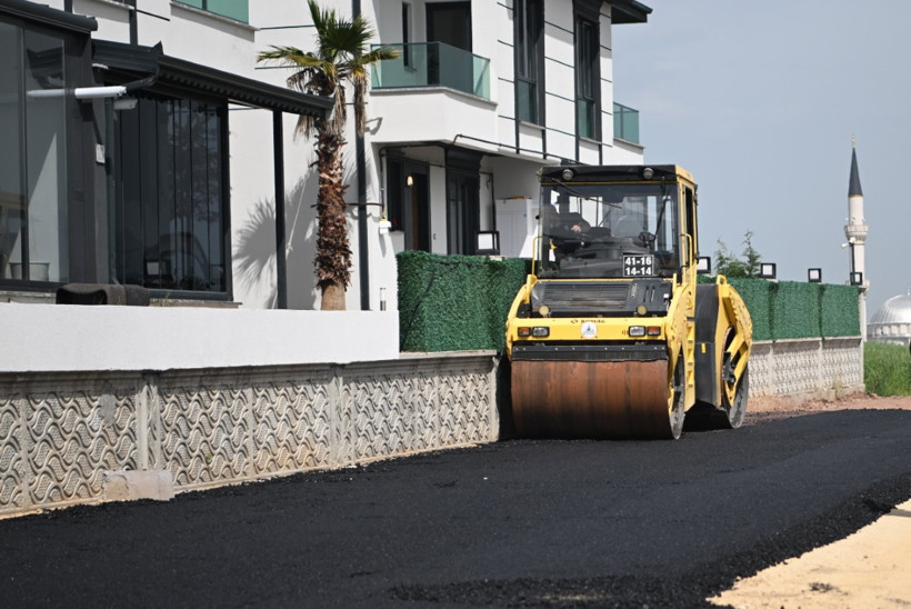 Kartepe Sarımeşe'de 750 ton asfalt! - Resim : 2