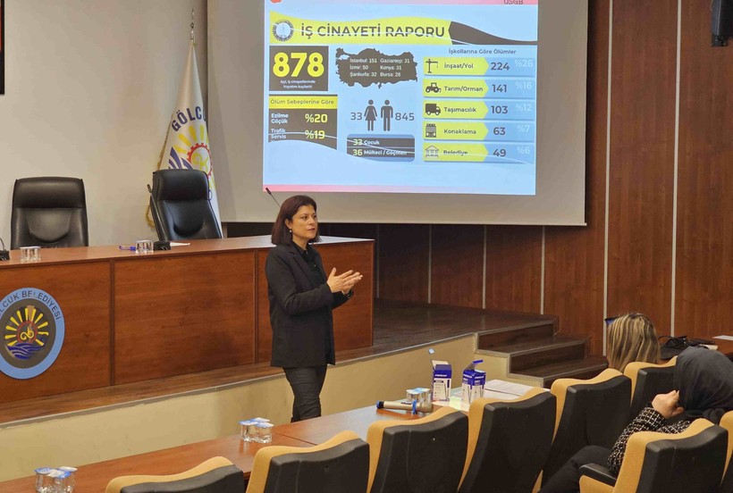 Gölcük Belediyesi personeline yönelik İSG eğitimi düzenlendi - Resim : 1