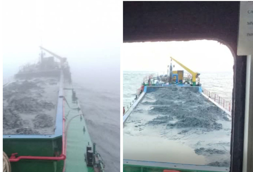 İzmit Körfezi’nin bir yakası temizlenirken diğer yakası içler acısı halde; Tonlarca çamur yeniden denize dökülüyor - Resim : 1