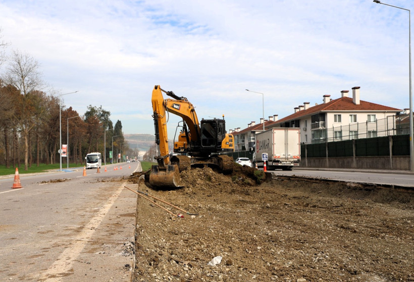 Kartepe tramvayında ilk kepçe vuruldu - Resim : 1