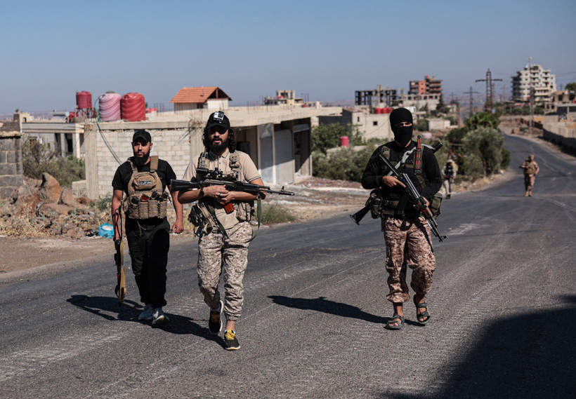 Süveyda'da hükümet güçleri ile Dürzi gruplar arasında çatışma - Resim : 2