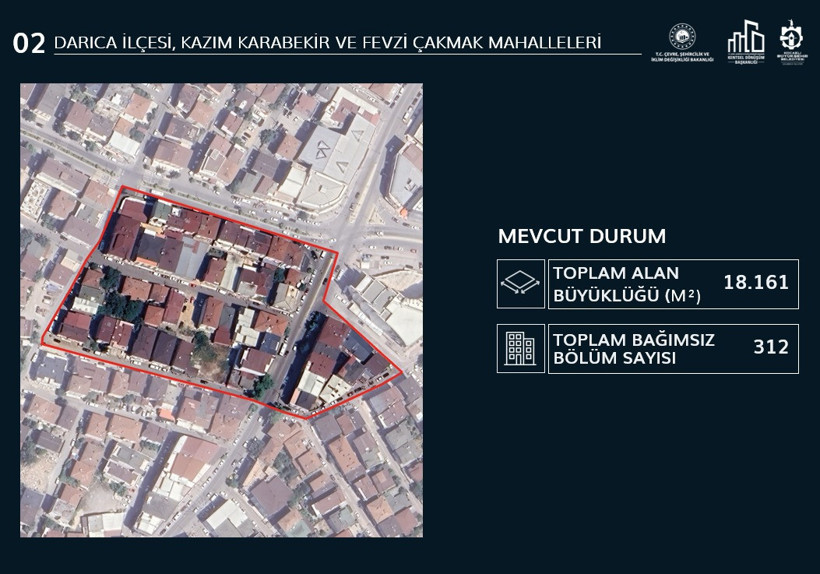 Kocaeli’de kentsel dönüşüm başlıyor! İşte Darıca’da dönüşümün başlayacağız yerler - Resim : 1