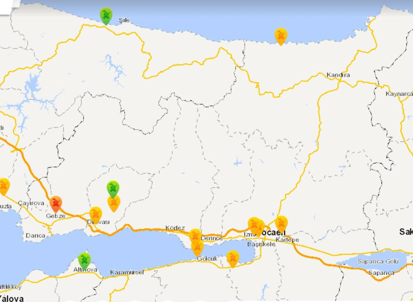 Kandıra bile; Kocaeli’nin her yerinde hava yine çok kirli! - Resim : 1