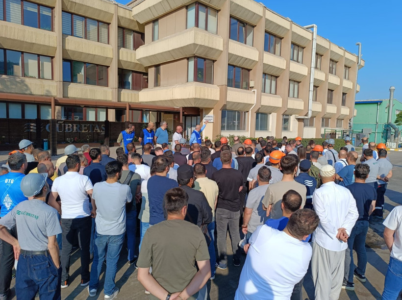 Gübretaş 5 aydır bekliyor fakat hala gelişme yok! Başkan Nesimoğlu: Gerekirse greve de çıkarız! - Resim : 1