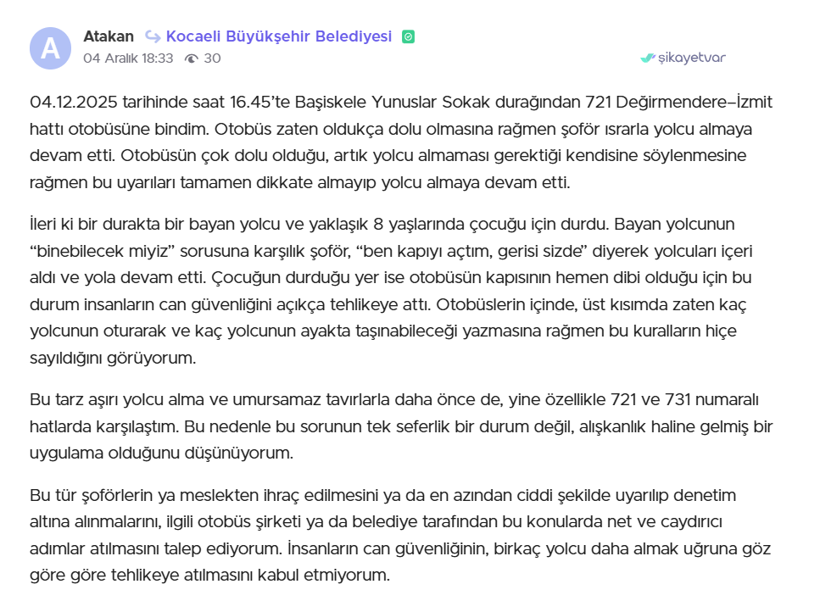Vatandaş kapasite aşımından şikayetçi... “Ben kapıyı açtım, gerisi sizde” - Resim : 1