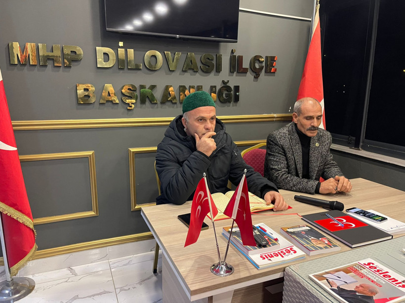 MHP Dİlovası, üç ayları ve yeni yılı Kuran-ı Kerim tilavetiyle karşıladı - Resim : 2