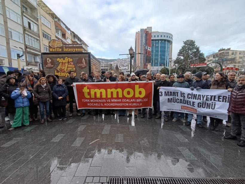 İş cinayetleri için toplandılar! "Ölüm hiçbir emekçinin kaderi değil" - Resim : 3