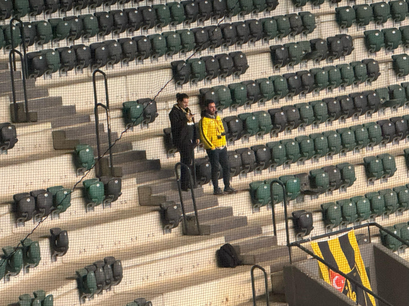 Kocaelispor maçını İstanbulspor’dan 2 taraftar izledi - Resim : 1