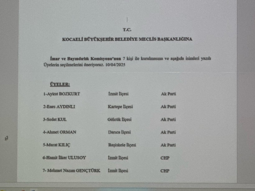 İşe Büyükşehir’in komisyon üyeleri - Resim : 9