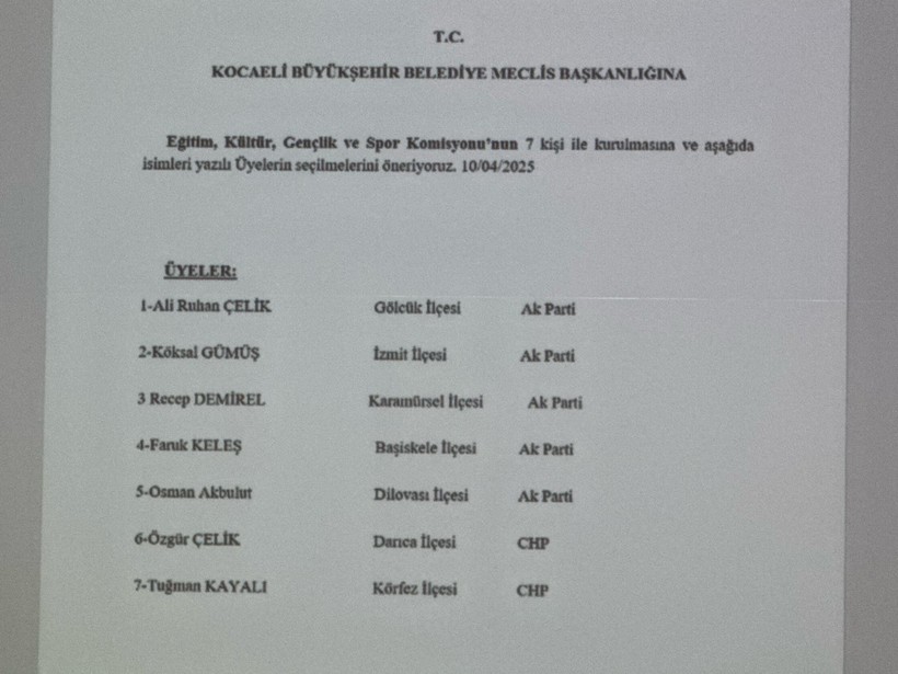 İşe Büyükşehir’in komisyon üyeleri - Resim : 8