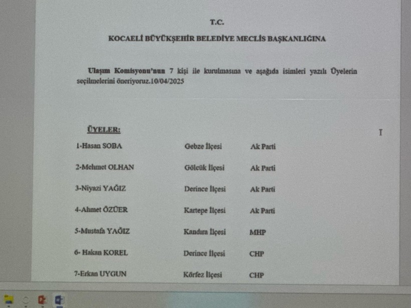 İşe Büyükşehir’in komisyon üyeleri - Resim : 4