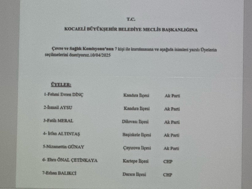 İşe Büyükşehir’in komisyon üyeleri - Resim : 3