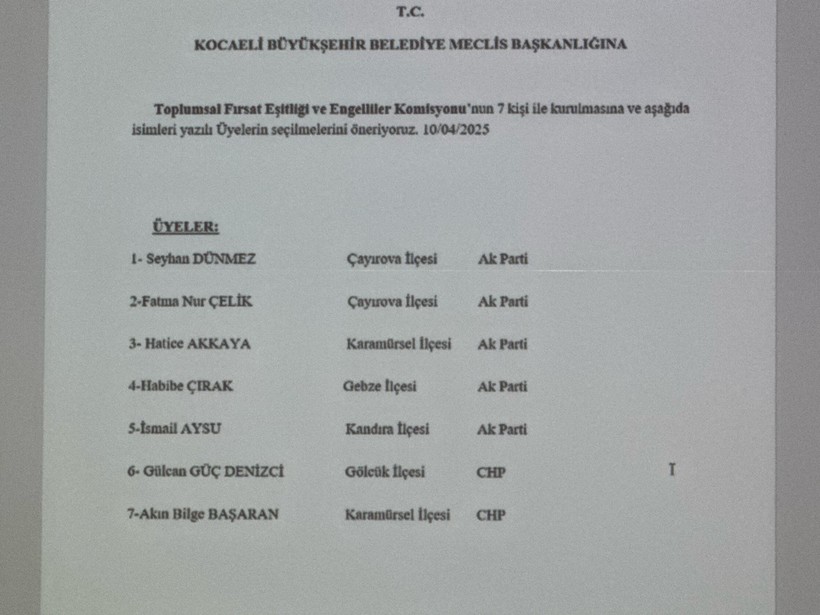 İşe Büyükşehir’in komisyon üyeleri - Resim : 2