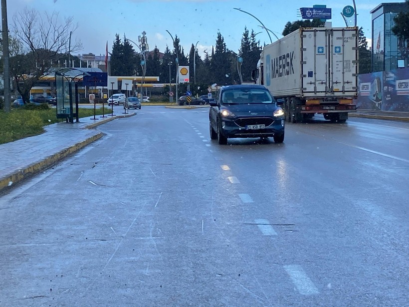 Kocaeli’de nisan ayında kar sürprizi - Resim : 2