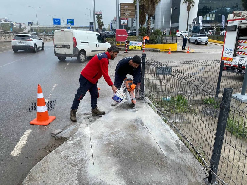 Kocaeli Büyükşehir’den yaya ulaşımına önemli dokunuşlar - Resim : 4
