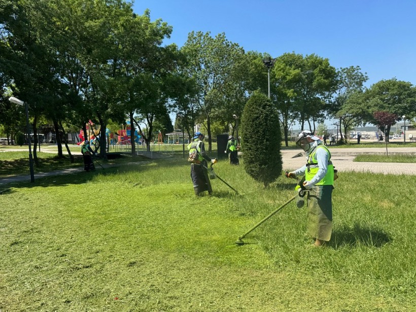 Kartepe'de park ve bahçelere bakım... - Resim : 3