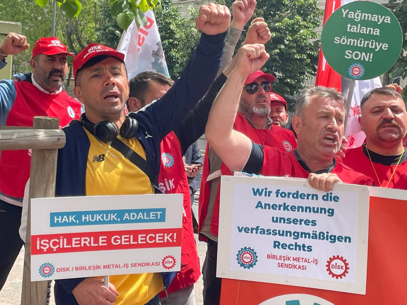 Kocaeli’deki işçilerden Alman Başkonsolosluğu önünde eylem! - Resim : 2