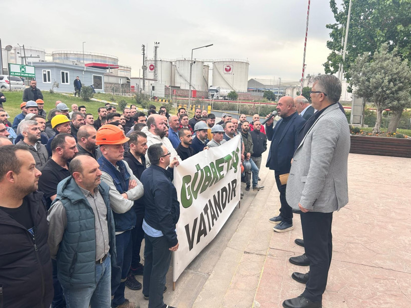 Kocaeli’nin dev işletmelerinden birisi daha greve doğru gidiyor! Gübretaş greve hazır - Resim : 1
