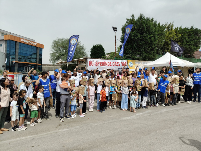 Portakal Plastik işçilerinin çocukları: Dondurma hakkımız engellenemez! - Resim : 3