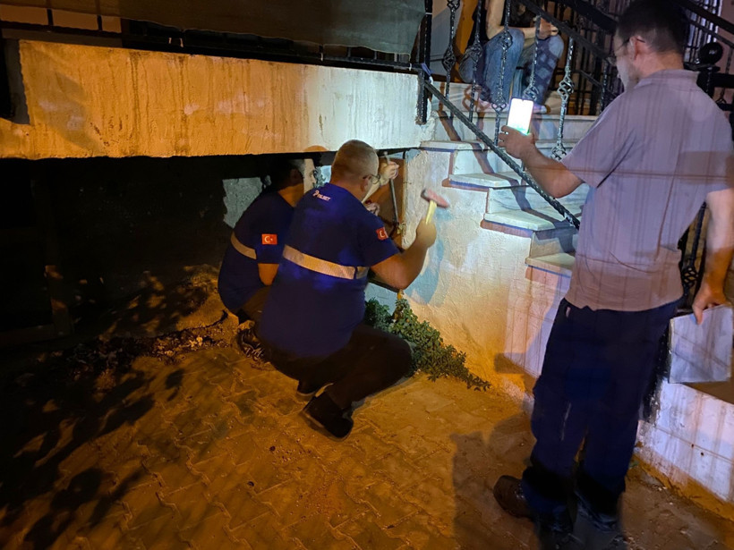Darıca’da doğal gaz borusu patladı - Resim : 1