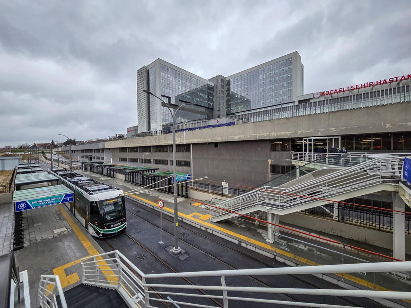 Şehir Hastanesi tramvay hattı rekor kırdı - Resim : 2