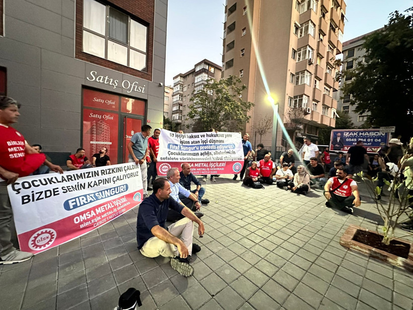 OMSA Metal işçileri: Mücadelemizi patronun evinin önüne taşıyoruz - Resim : 2