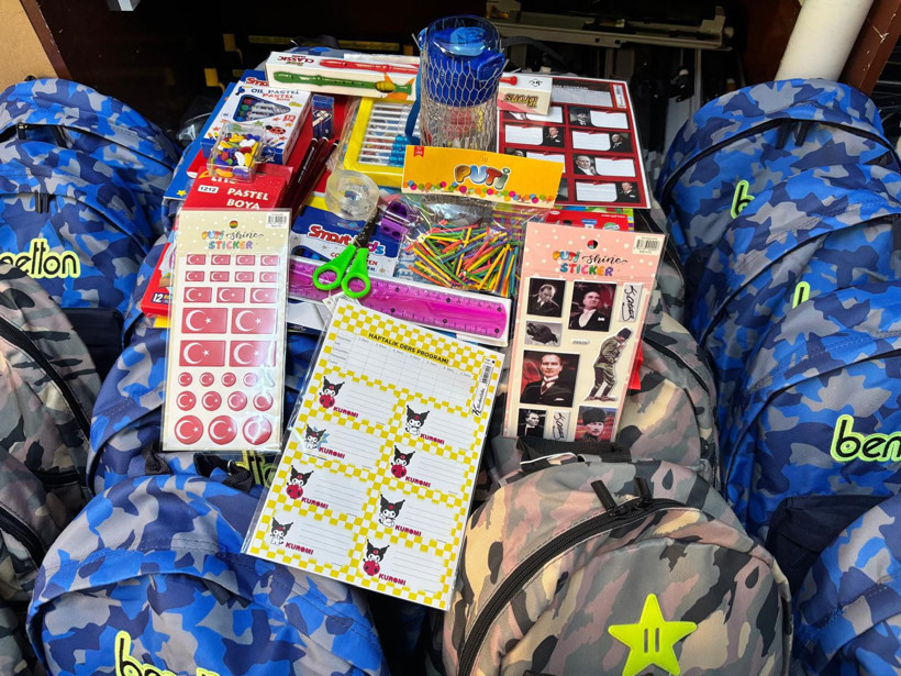 Kocaeli Milli Kuruluşlar Birliği'nden ihtiyaç sahibi öğrencilere kırtasiye desteği - Resim : 3