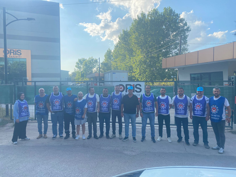 Oris Oto Radyatör’de işveren 5 işçiyi işten attı! Sendika engellenmeye çalışılıyor - Resim : 1