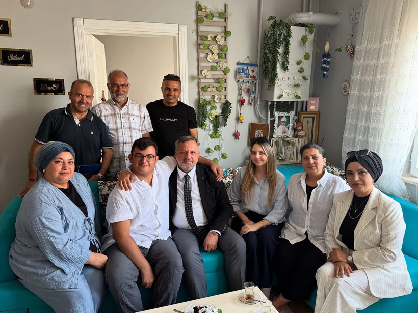 Halil Güngör Dokuzlar'dan anlamlı ziyaret - Resim : 1