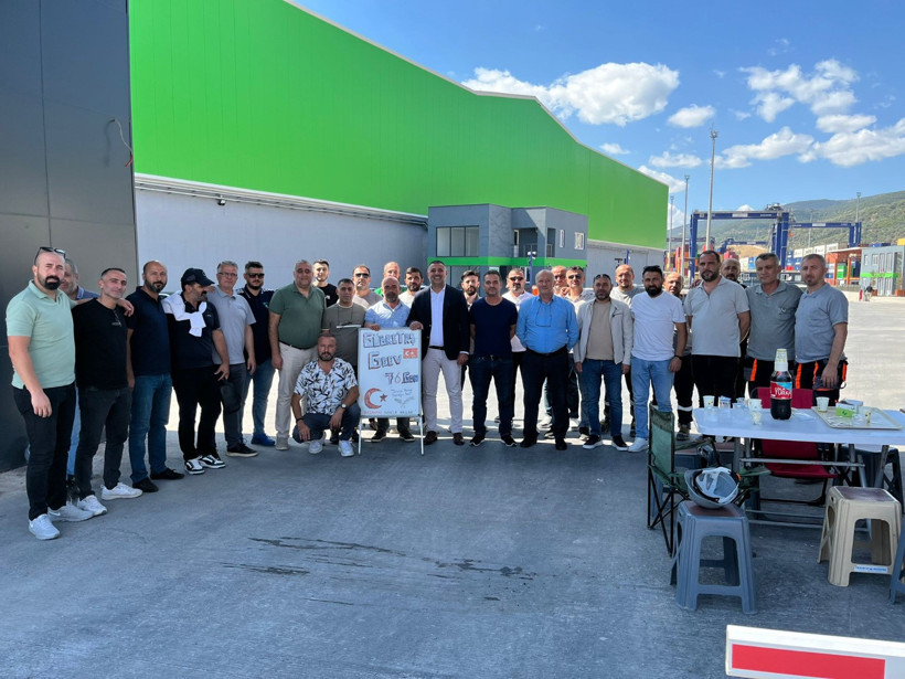 Gübretaş’a Petrol İş Genel Merkez’inden ziyaret! Grev 76. gününe girdi - Resim : 2