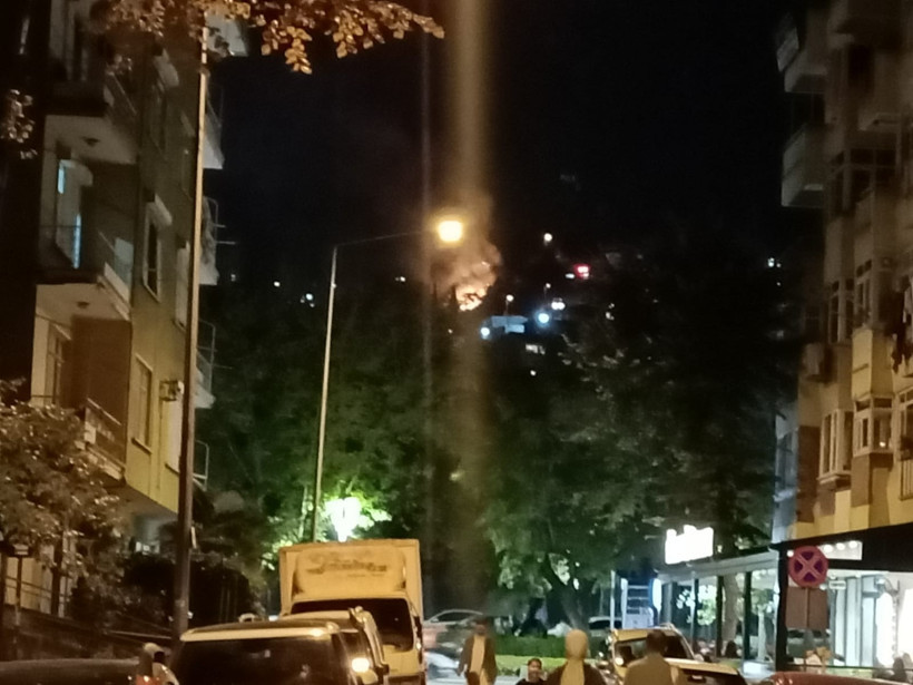 İzmit'te korkutan yangın! - Resim : 1