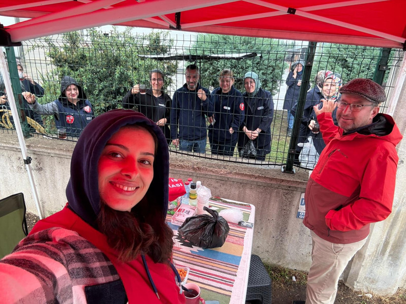 SAG Hidrolik direnişi yağmur çamur dinlemiyor! 49’uncu güne girdiler - Resim : 1