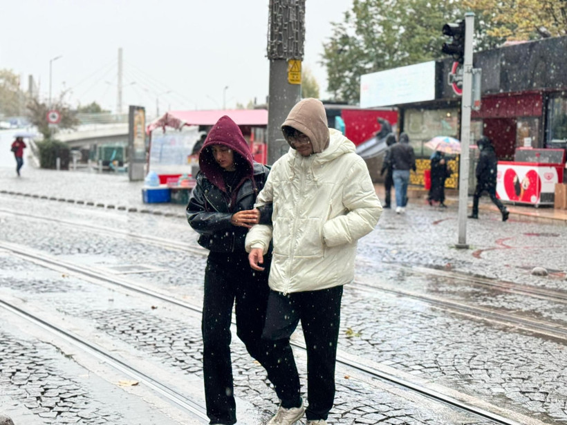 Yağmur bu kez etkili geldi... İzmit'ten yağmur manzaraları - Resim: 12