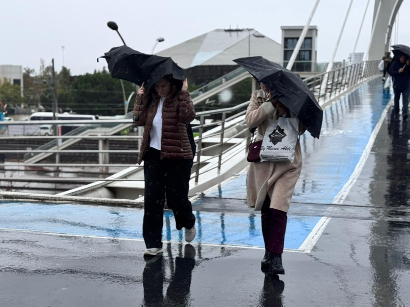 Yağmur bu kez etkili geldi... İzmit'ten yağmur manzaraları - Resim: 20