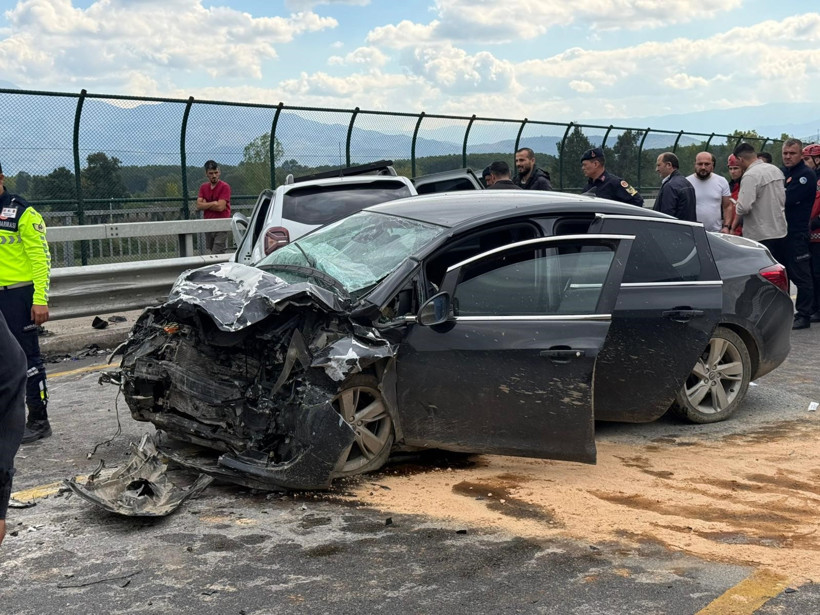 Otoyolda korkunç kaza: Göreve giden 2 jandarma şehit oldu - Resim : 2