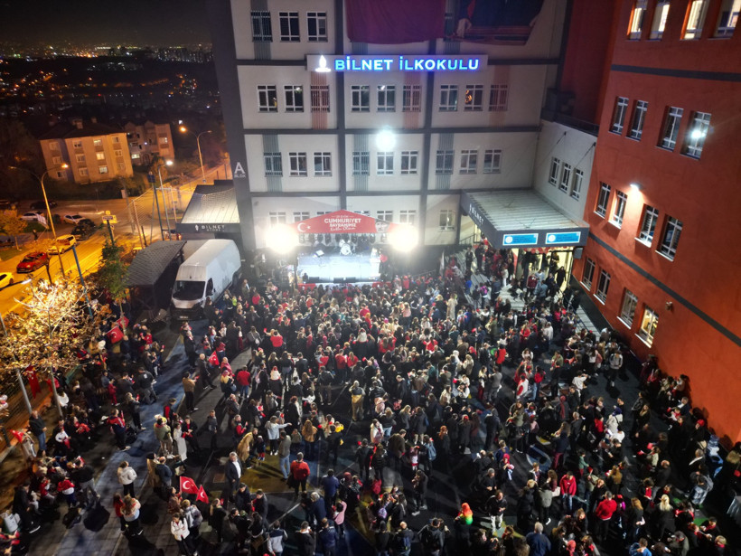 Kocaeli Bilnet Okulları ve Bilgi Köprüsü’nden coşkulu Cumhuriyet Bayramı kutlaması - Resim : 1