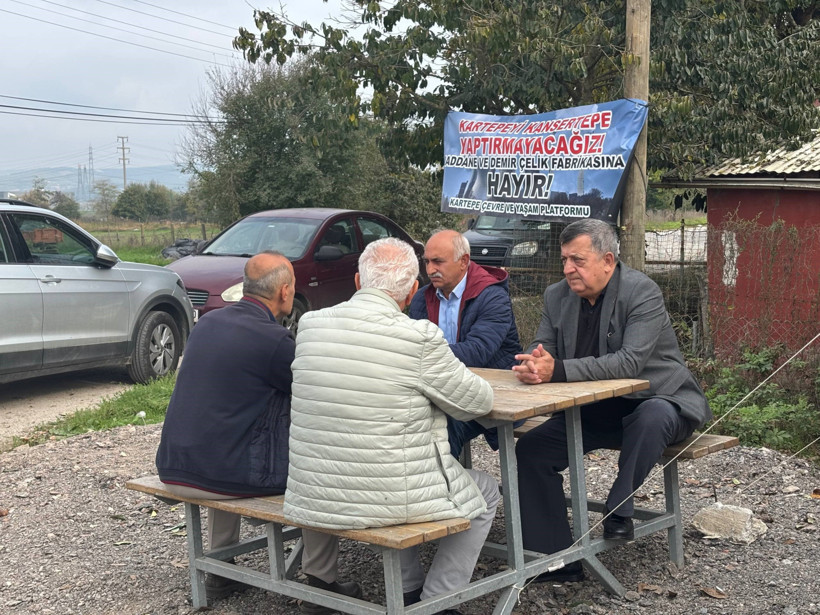 Haddehane projesine "ÇED olumlu" kararına vatandaş tepkili... Çadır kurdular! - Resim : 6