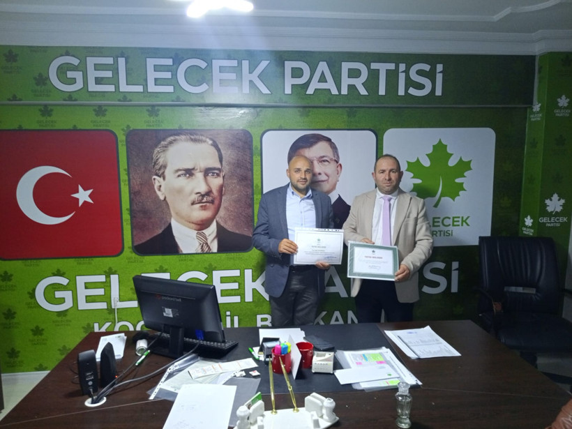 Gelecek Partisi İzmit İlçe Başkanlığı'na atama yapıldı - Resim : 1