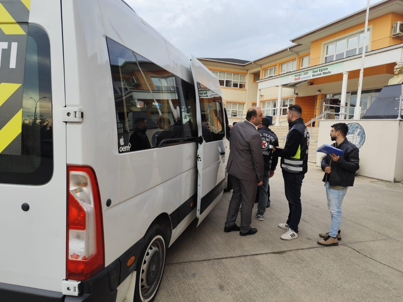 Taşımalı eğitim servis araçlarına kapsamlı denetim - Resim : 6