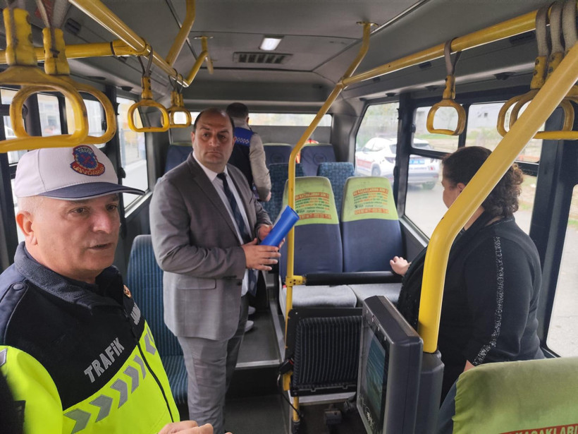 Taşımalı eğitim servis araçlarına kapsamlı denetim - Resim : 3