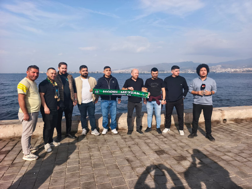 Kocaelispor taraftarı İzmir’e umutlu geldi - Resim : 1