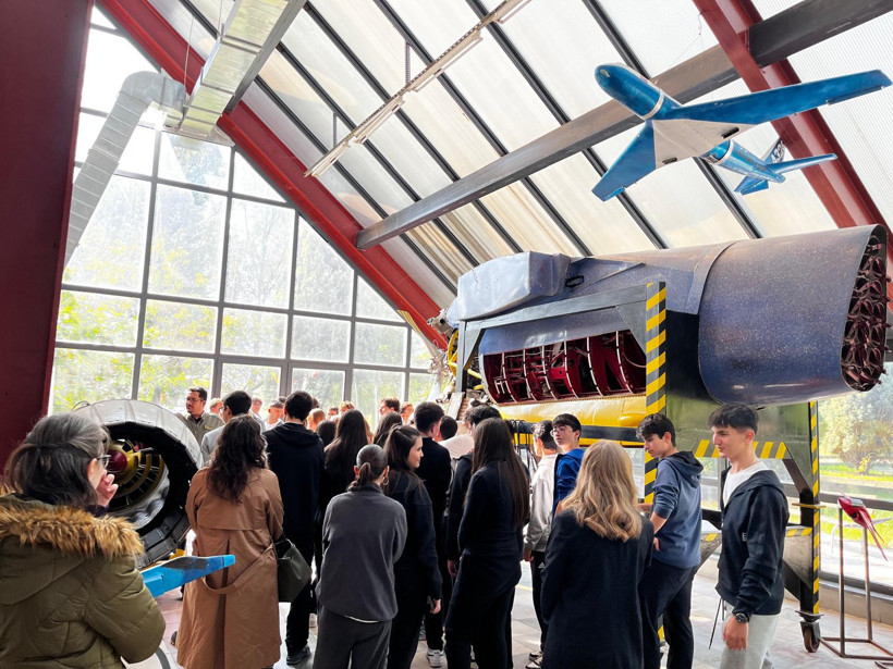 BİLNET öğrendilerinden KOÜ Havacılık ve Uzay Bilimleri Fakültesi’ne ziyaret - Resim : 1