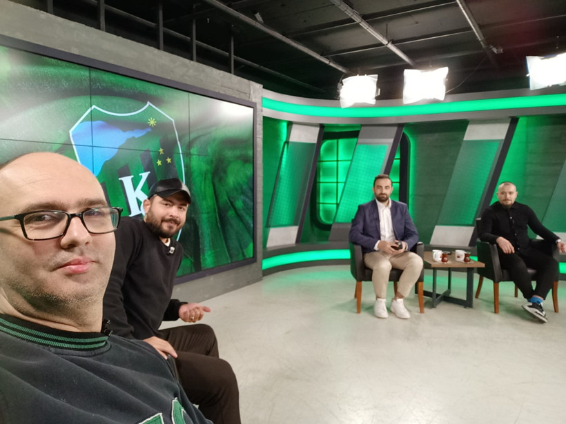 İzsports yorumcuları Yeşil Siyah’ta konuk oldu - Resim : 1