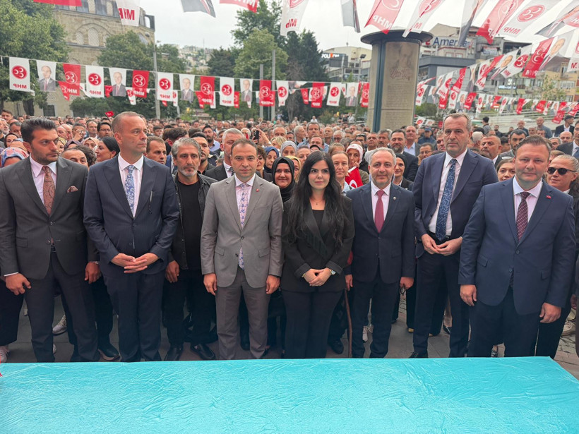 MHP Kocaeli’de coşkulu devir teslim töreni; Saffet Sancaklı: Sonuna kadar yanındayım - Resim : 2